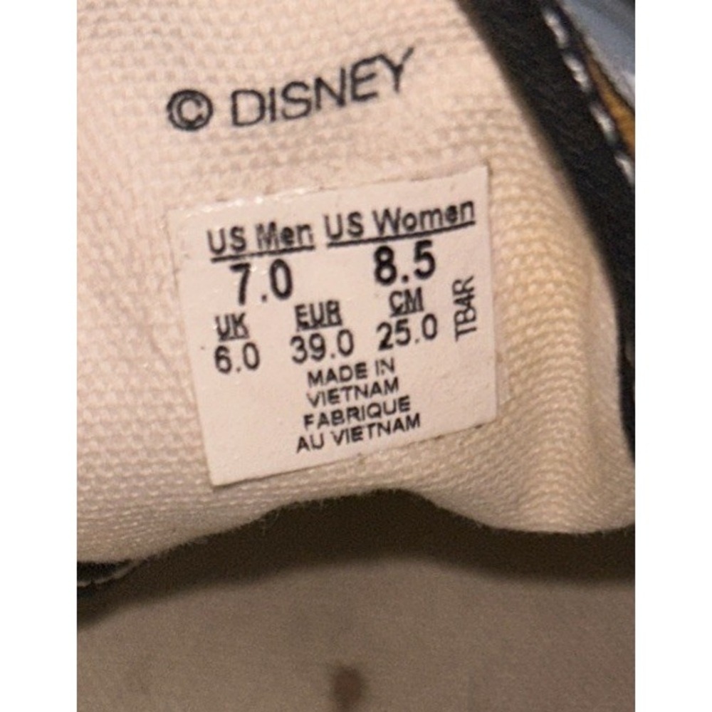 Vans Off The Wall Unisex X Disney Mickey Mouse &‎ Friends Era Shoes M7/W8.5 Used - Picture 8 of 8